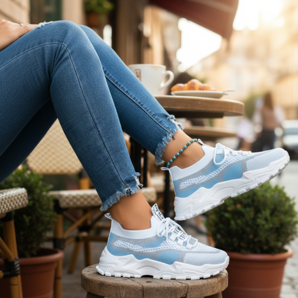 Airsynq | Oddychające damskie sneakersy na całodzienny komfort