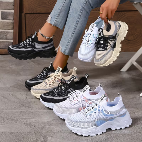 Airsynq | Oddychające damskie sneakersy na całodzienny komfort