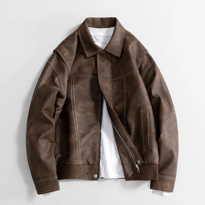 Benson | Kurtka Bomber ze Skóry